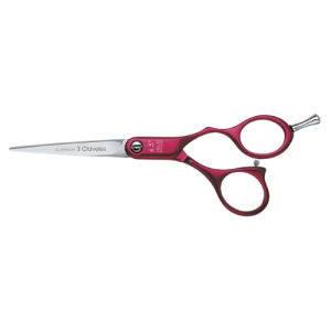 3 Claveles – Tijera Aluminium 6.5″ Rojo