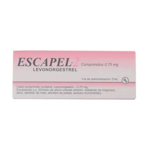 Escapel 2 Comprimidos 0,75mg