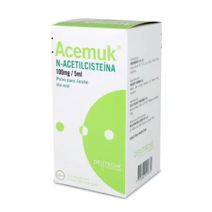 Acemuk Polvo para Jarabe 100mg/5ml