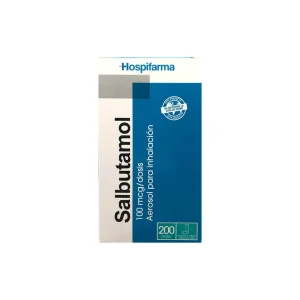 Salbutamol Aerosol para Inhalación 100mcg