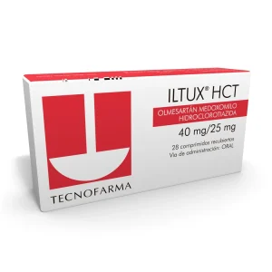 Iltux HCT Comprimidos Recubiertos 40mg/25mg