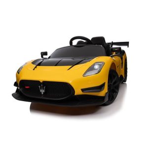 COCHE INFANTIL A BATERIA CON CONTROL REMOTO MASSERATI MC20 GT2 AMARILLO 33001