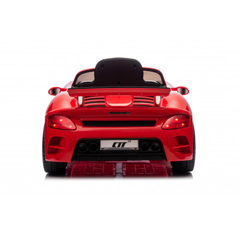 COCHE INFANTIL A BATERIA CON CONTROL REMOTO PORSCHE RUF CTR3 ROJO 33010 - Imagen 4