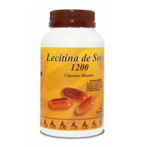 Lecitina de Soya 1200 Cápsulas Blandas