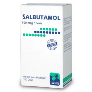 Salbutamol Aerosol para Inhalación 100mcg