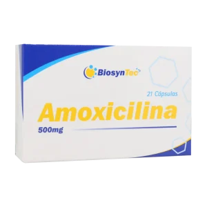 Amoxicilina Cápsulas 500mg