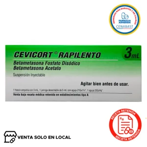 Cevicort Rapilento Suspensión Inyectable Producto Cenabast