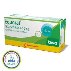 Equoral Cápsulas 50mg Producto Cenabast