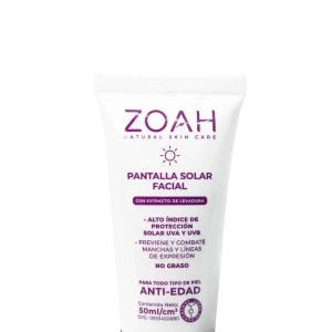 Zoah pantalla solar facial 50mL