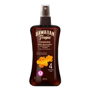 Hawaiian Tropic Aceite Bronceador Tanning FPS 4