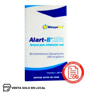Alart B HFA Aerosol para Inhalación 250mcg