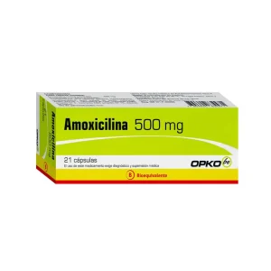 Amoxicilina Cápsulas 500mg