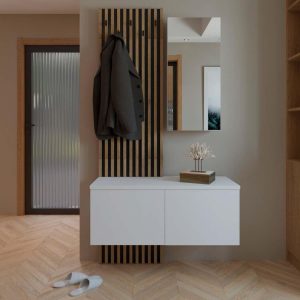 RECIBIDOR ARIKA RECIBIDOR BLANCO/TABLILLA GB25102100BT