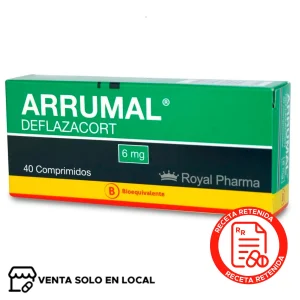 Arrumal Comprimidos 6mg (disponible solo para venta presencial)