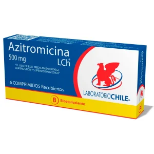 Azitromicina 500mg - 6 Comprimidos Recubiertos