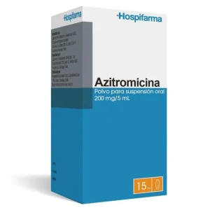Azitromicina Polvo para Suspensión Oral 200mg/5ml