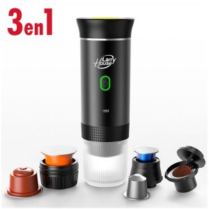 CAFETERA PORTATIL USB 3 EN 1 12V LARRYHOUSE LH2215