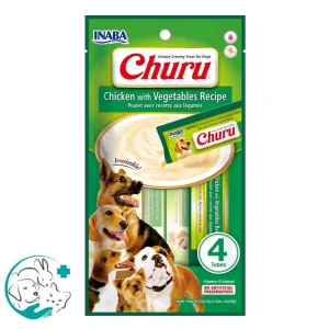 Churu Perro Sabor Pollo con Vegetales