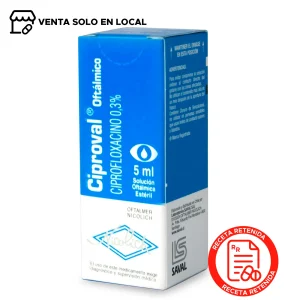 Ciproval Solución Oftálmica (disponible solo para venta presencial)