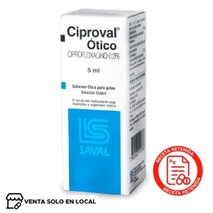 Ciproval Solución Ótica (disponible solo para venta presencial)
