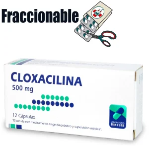Cloxacilina 500mg x 5 Cápsulas