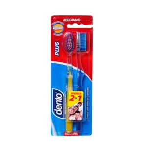Dento Pack Cepillo Dental Plus Medio