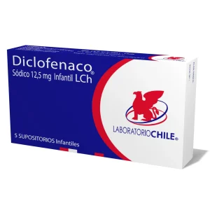 Diclofenaco Supositorios infantil 12,5mg