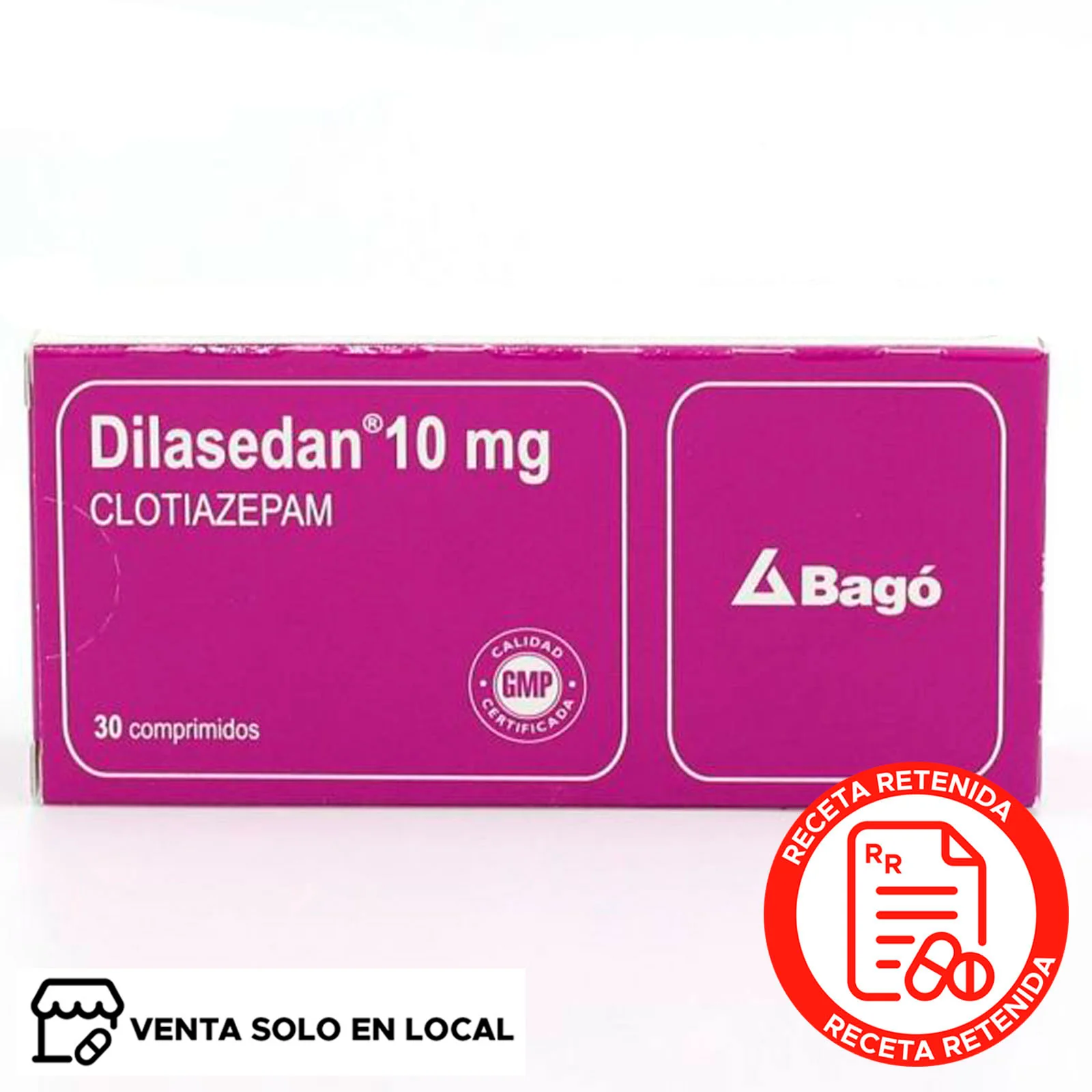Dilasedan Comprimidos 10mg (disponible solo para venta presencial)