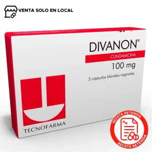 Divanon Cápsulas Blandas Vaginales 100mg