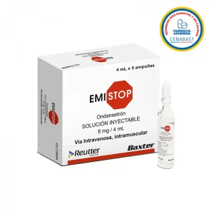 Emistop Ampollas 8mg/4ml Producto Cenabast