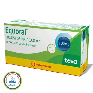 Equoral Cápsulas 100mg Producto Cenabast
