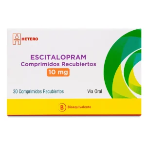 Escitalopram Comprimidos Recubiertos 10mg