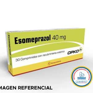 Esomeprazol Comprimidos con Recubrimiento Entérico 40mg Producto Cenabast