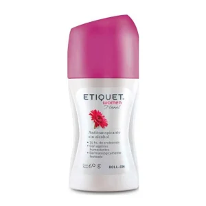 Etiquet Desodorante Mujer Roll-on Floral