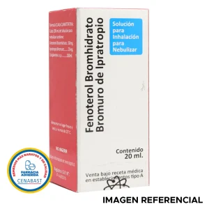 Fenoterol Bromhidrato y Bromuro de Ipatropio Solución para Inhalación Producto Cenabast