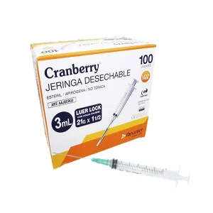 Jeringa 21g x 1 1/2 3ml