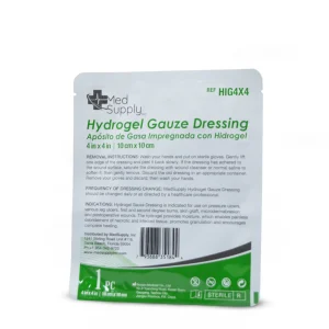 Medsupply apósito hidrogel 10x10cm 1 unidad