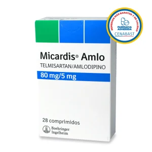 Micardis Amlo Comprimidos 80mg/5mg Producto Cenabast