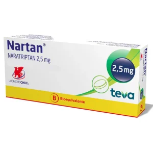 Nartan Comprimidos recubiertos 2,5mg