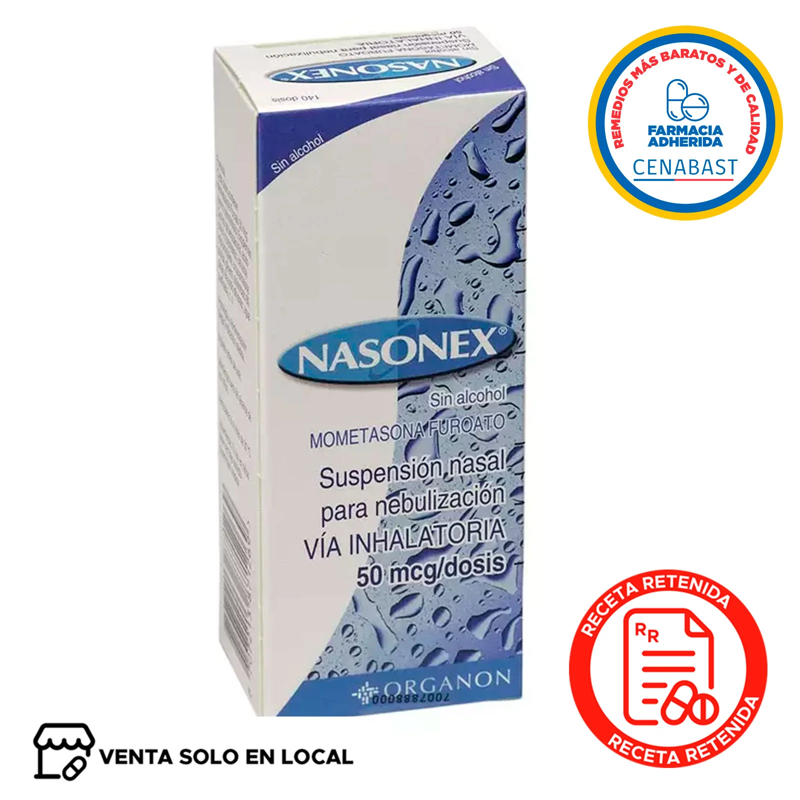 Nasonex Spray Nasal Producto Cenabast (disponible solo para venta presencial)