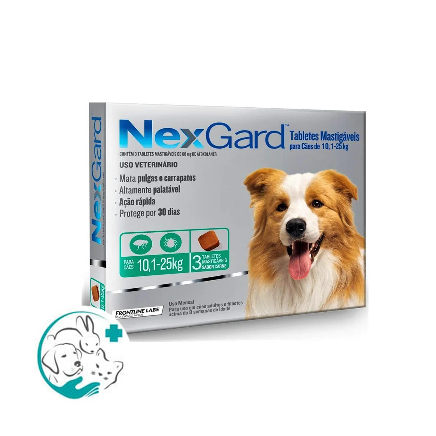 NexGard Tableta 10,1-25kg - Imagen 2