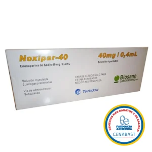 Noxipar-40 Solución Inyectable Producto Cenabast