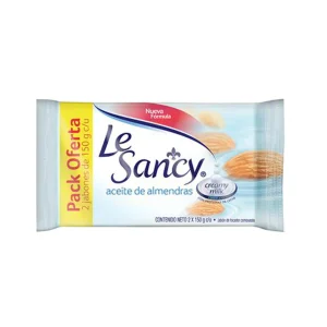 Le Sancy Pack Jabón Barra Aceite de Almendras