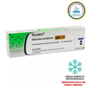 Toujeo Solución Inyectable en Lápiz 300UI/ml Producto Cenabast