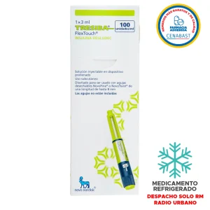 Tresiba Solución Inyectable en Lápiz 100 UI/ml Producto Cenabast